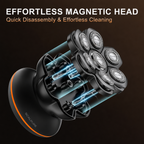 Scalpure Black effortless magnetic head