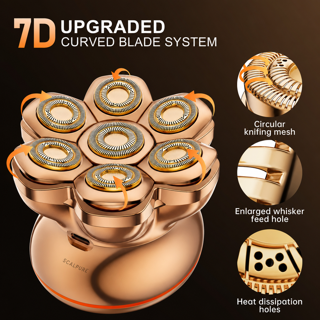 Scalpure Pro Copper 7D blade system
