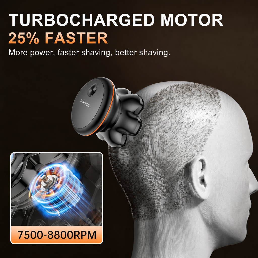 Scalpure Black turbocharged motor