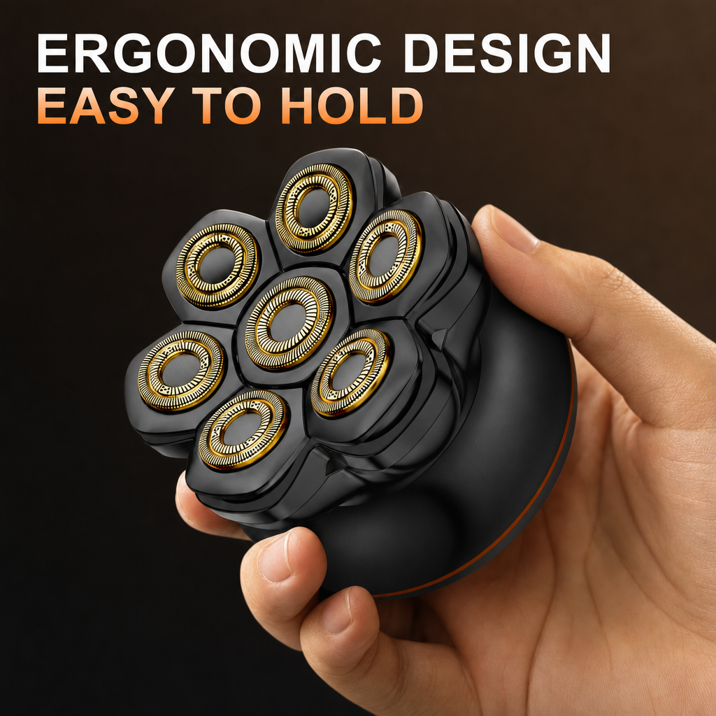 Scalpure Black ergonomic design