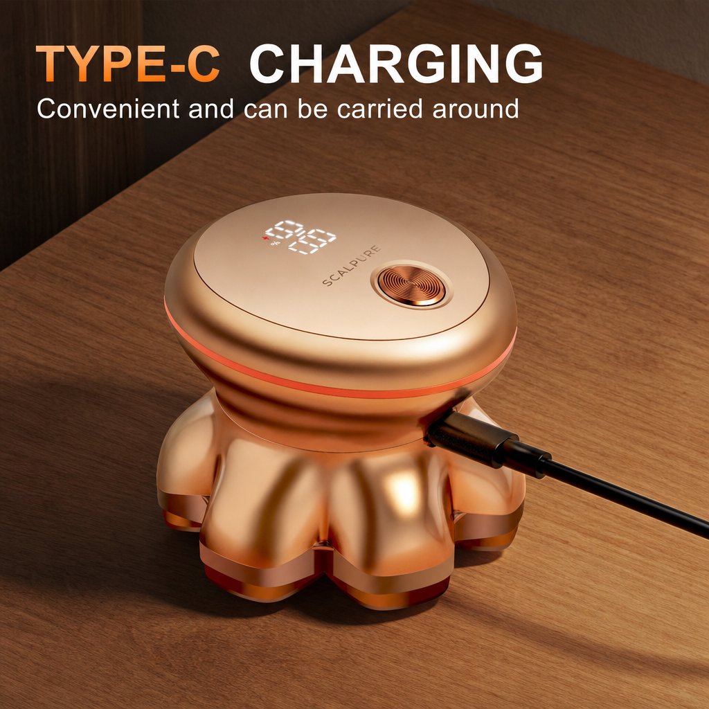 Scalpure Pro Copper Type-C charging