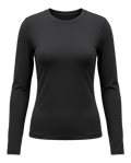 Volsa Long Sleeve Tee in black