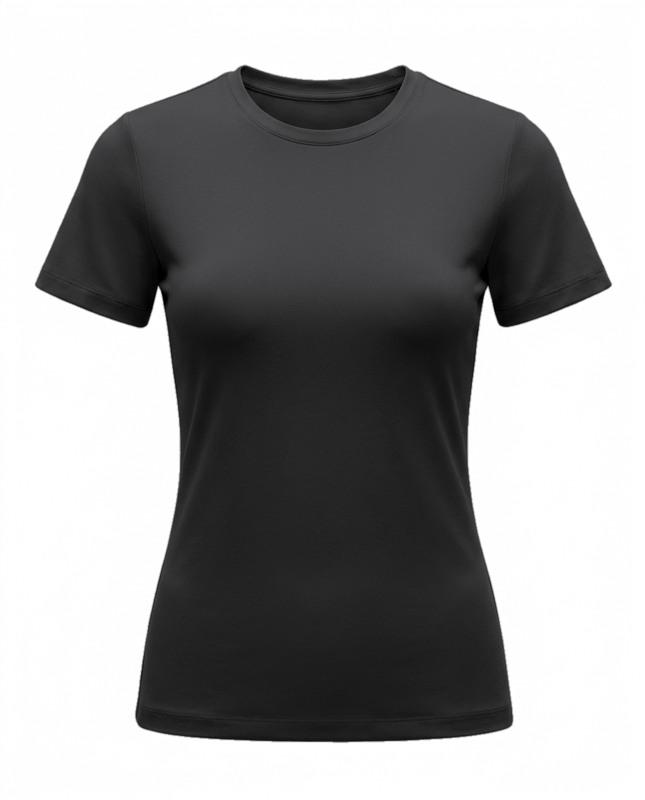 Volsa Short Sleeve Tee in black